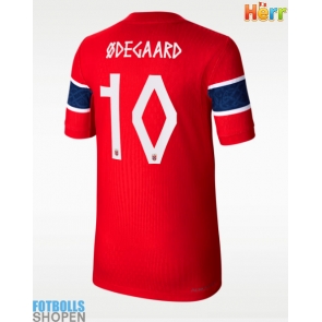 Billiga Norge Martin Odegaard #10 Hemmatröja VM 2026 Kortärmad